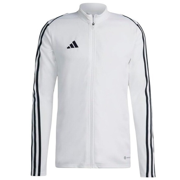 adidas Other - Adidas Mens XLT Big & Tall 3-Stripes Full Zip Track Jacket White Black JN6491
